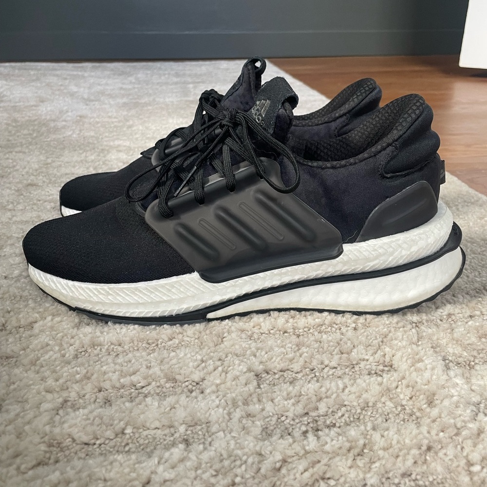 Black Adidas sneakers
